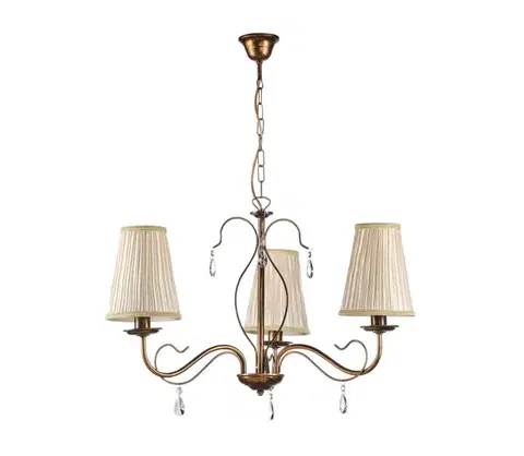 Svietidlá ONLI - Luster na reťazi DELIA 3xE14/6W/230V 5091/3
