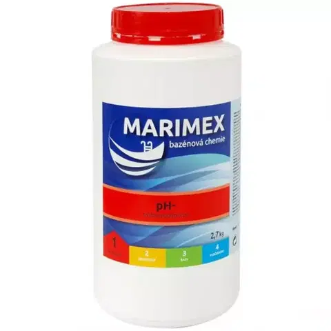 Regulácia PH Bazénová chémia Aquamar pH- 2,7 kg