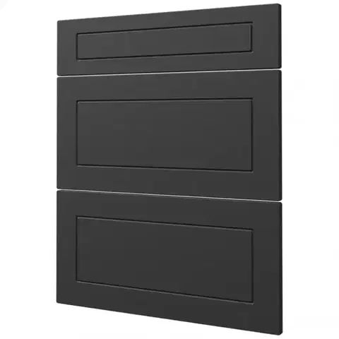 MDF fronty PVC Dvierka Quantum D3M/D3E/D3H/D3A 60 graphite