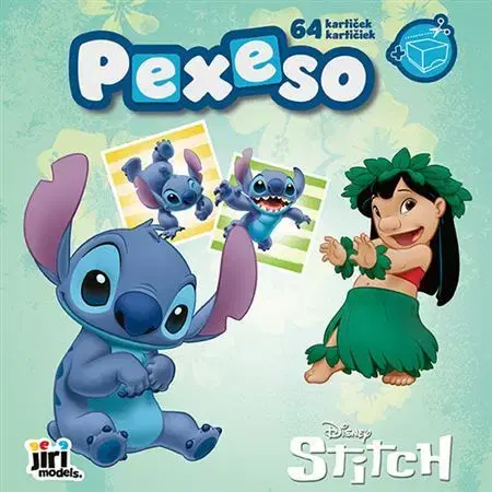 Pre najmenších Pexeso v zošite Lilo & Stitch