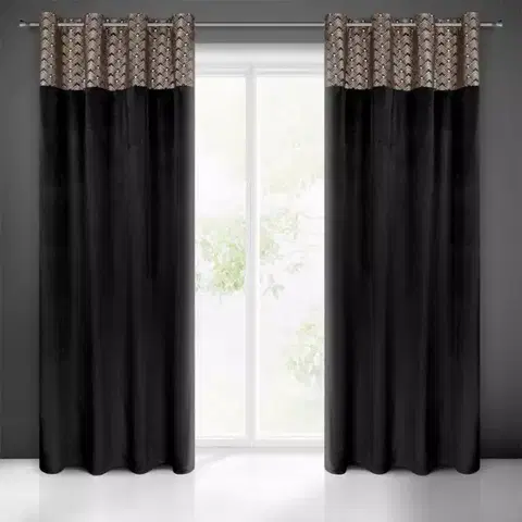 Závesy do spálne Záves ELEN 140X250 na priechodkách 388774