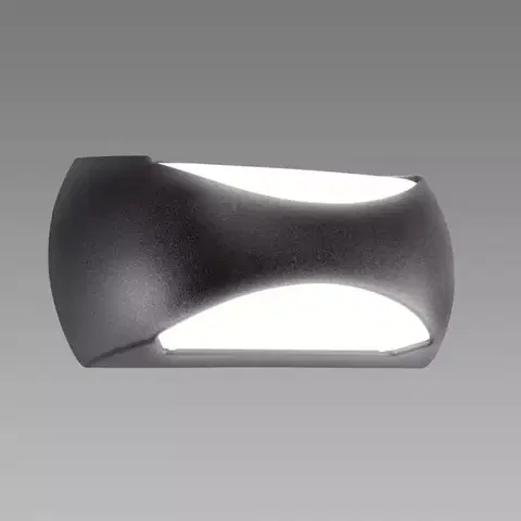 Vonkajšie moderné svietidlá Stropnica Enduro LED 12W 2C BLACK 4000K 03877