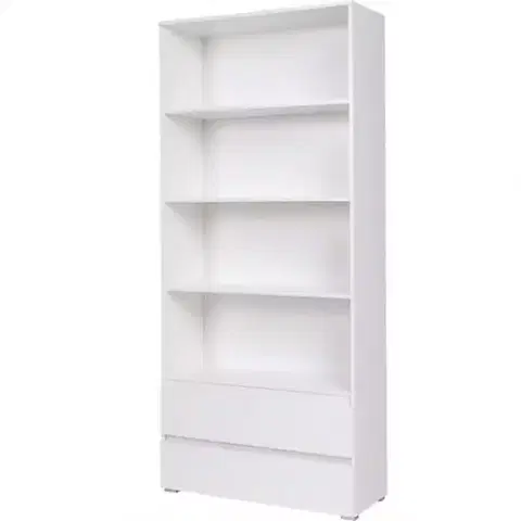 Vitríny a regály do obývačky Regál Cosmo C03 biely