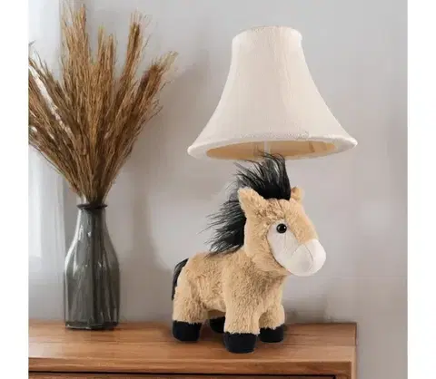 Lampy Happy Lamps - LED Detská stolná lampa ELVIS LED/5,4W/230V kôň HL10056