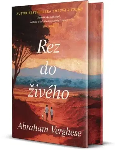 Svetová beletria Rez do živého - Abraham Verghese,Milada Pauleová