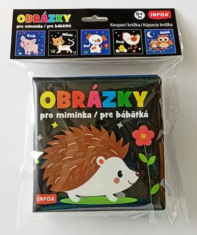 Knižky do vane Koupací leporelo / kúpacie leporelo - Obrázky pro miminka / pre bábätká