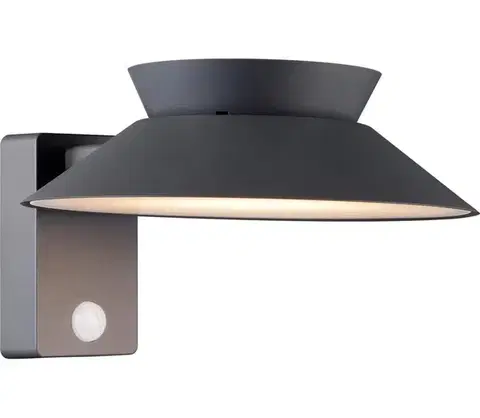 Svietidlá Nordlux - LED solárne nástenné svietidlo so senzorom JUSTINA LED/5W/3,7V IP44 2418071050