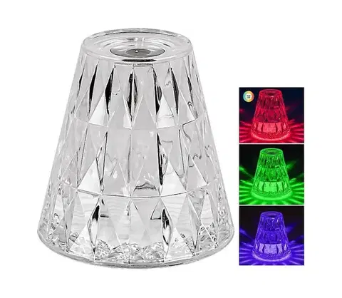Lampy Rabalux 76004 - LED RGB Stmievateľná nabíjacia stolná lampa SIGGY LED/2W/5V 3000K 76004