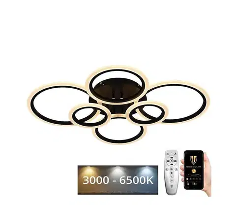 Svietidlá  LED Stmievateľný prisadený luster LED/85W/230V 3000-6500K + DO J3323/B