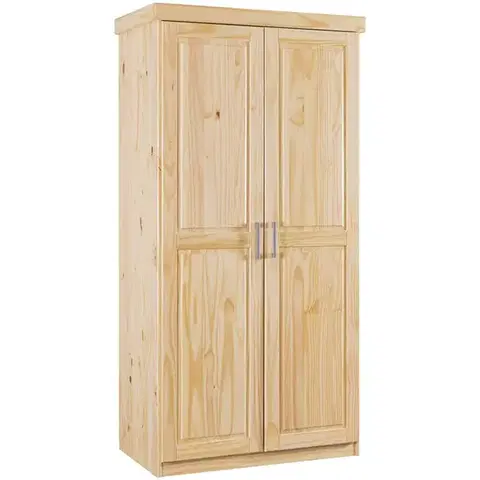 Šatníkové skrine Skriňa 30500303 Leon 2d Borovica Natural