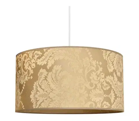 Svietidlá  Luster ABBA 1xE27/15W/230V zlatá W-0401/1 GO