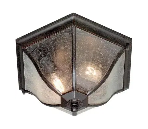 Záhradné lampy Elstead NE8-M - Vonkajšie stropné svietidlo NEW ENGLAND 2xE27/60W/230V IP44 NE8-M