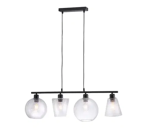 Svietidlá Leuchten Direkt 15400-18 - Luster na lanku SOPHIE 4xE27/40W/230V 15400-18