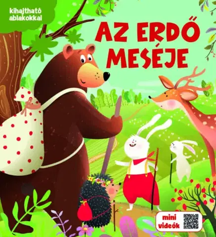 Leporelá, krabičky, puzzle knihy Az erdő meséje