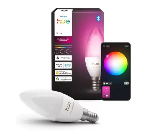 LED osvetlenie LED RGBW stmievateľná žiarovka Philips Hue WACA B39 E14/3,7W/230V 1000-20000K 8721103099242