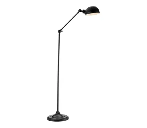 Lampy Markslöjd 108586 - Stojacia lampa PORTLAND 1xE27/40W/230V čierna 108586