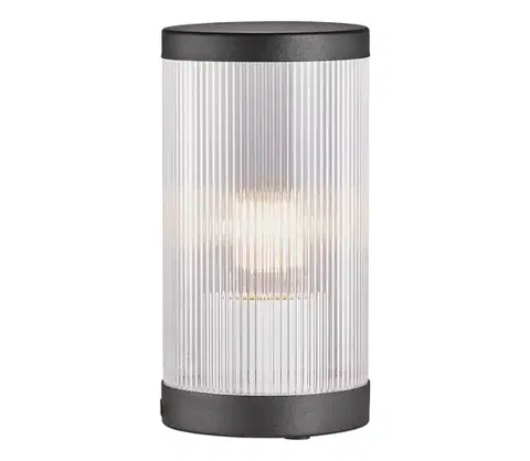 Lampy Nordlux - Vonkajšia stolná lampa COUPAR 1xE27/25W/230V čierna 2218075003