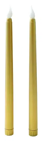 Sviečky MAKRO - Sviečka 27cm 2ks, LED