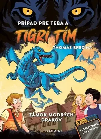 Dobrodružstvo, napätie, western Tigrí tím - Zámok modrých drakov - Thomas Brezina,Pablo Tambuscio (ilustrácie),Katarína Šmidtová