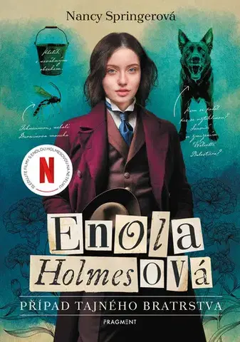 Detektívky, trilery, horory Enola Holmesová – Případ tajného bratrstva - Nancy Springer