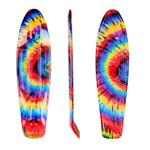 Skateboard dosky Doska pre pennyboard WORKER Ecidy 22.5*6" duhový vír