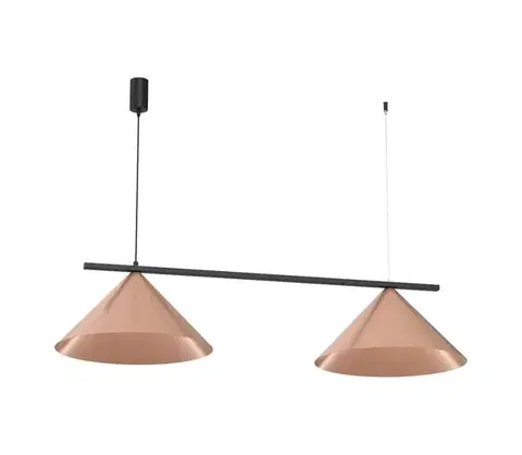 Svietidlá  Luster na lanku CAPITAL 2xGX53/15W/230V ružové zlato MLP0944
