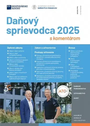 Dane, účtovníctvo Daňový sprievodca 2025 s komentárom - Kolektív autorov