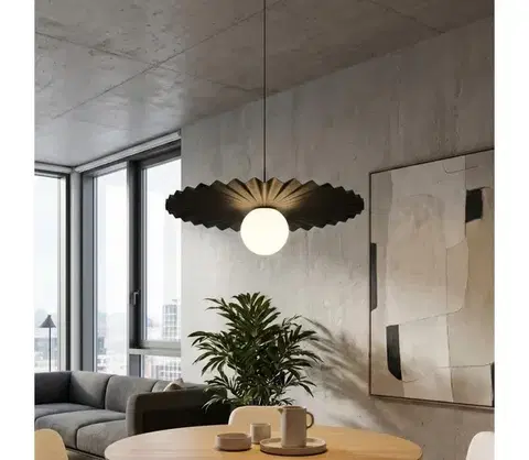 Svietidlá EMIBIG Závesný luster na lanku UMBRA 1xG9/8W/230V čierny 1726/1