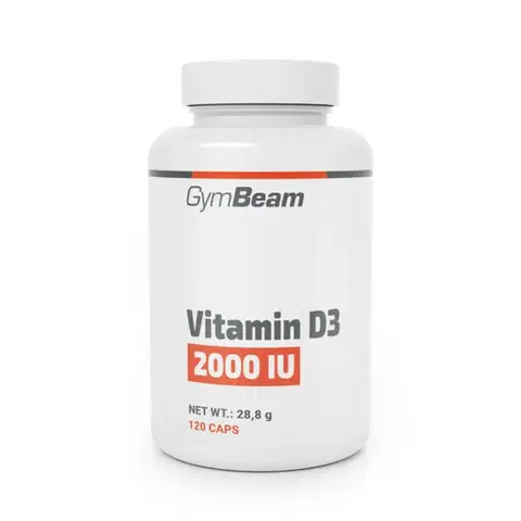Vitamín D GymBeam Vitamín D3 2000 IU