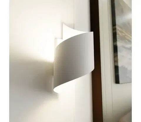 Svietidlá EMIBIG Nástenné svietidlo SPINER 1xG9/8W/230V biela 920/1