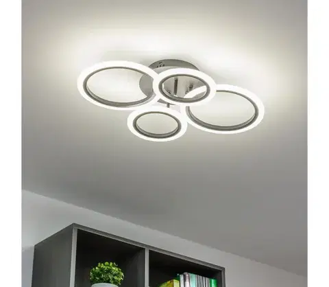Svietidlá BRILAGI - LED stmievateľný prisadený luster ORBITS LED/50W/230V 3000-6500K + DO BG-J3322/B