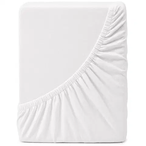 Plachty 4Home jersey prestieradlo Ideál biela, 60 x 120 cm