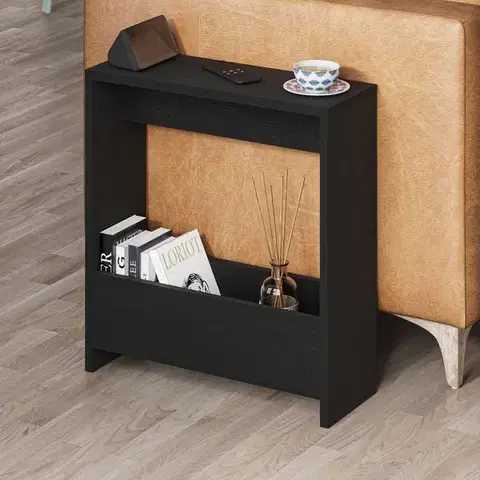 Konferenčné stolíky Príručný stolík / Odkladací stolík Simpi - Black Wood