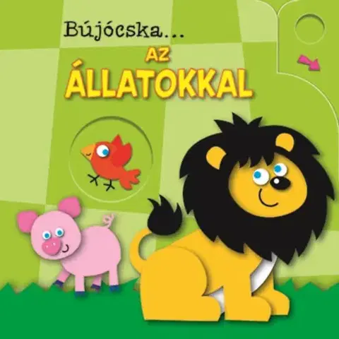 Leporelá, krabičky, puzzle knihy Bújócska...az állatokkal - Jordi Busquets