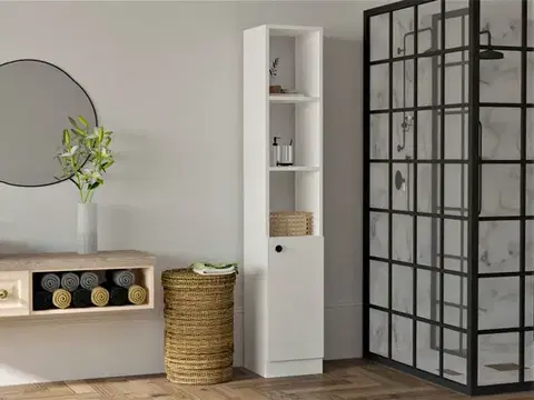 Kúpeľňové skrinky Kúpeľňová skrinka Trend - White