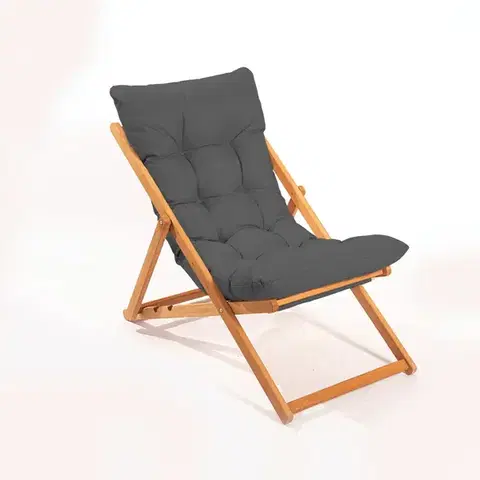 Záhradné lehátka Garden Chair My006 - Grey