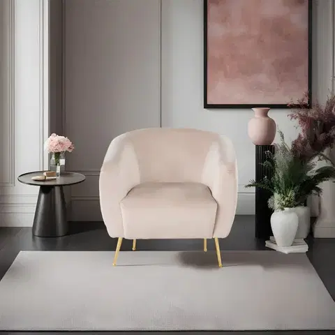 Kreslá Kreslo ušiak Eses Beige - Wing