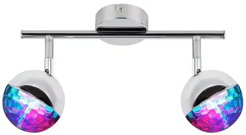 LED osvetlenie Stropná lampa RGB LED 2x3W  Candellux