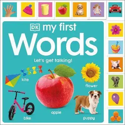 Leporelá, krabičky, puzzle knihy My First Words: Let's Get Talking