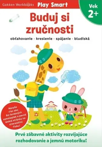Nalepovačky, vystrihovačky, skladačky Buduj si zručnosti 2+