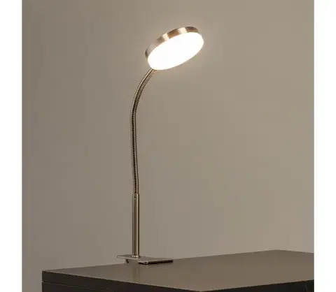 Lampy  LED lampa s klipom LED/3,2W/230V matný chróm 9A21963