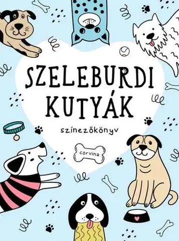 Pre deti a mládež - ostatné Szeleburdi kutyák - színezőkönyv