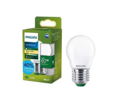 Žiarovky LED žiarovka ULTRAEFFICIENT Philips P45 E27/3,8W/230V 2700K 872110305211700