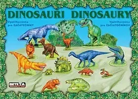 Nalepovačky, vystrihovačky, skladačky Dinosauři Vystřihovánka pro začátečníky