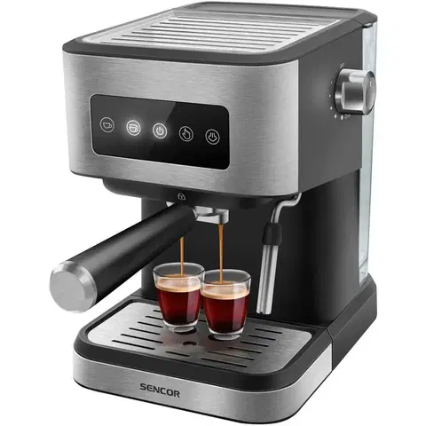 Automatické kávovary Sencor SES 4020SS espresso pákové