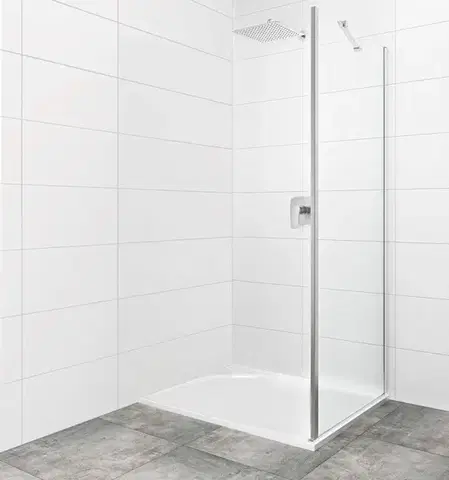 Sprchovacie kúty Bočná zástena k sprchovým dverám 77,5 cm SAT Walk-In Xmotion SIKOWIXMSTENA80 SIKOWIXMSTENA80