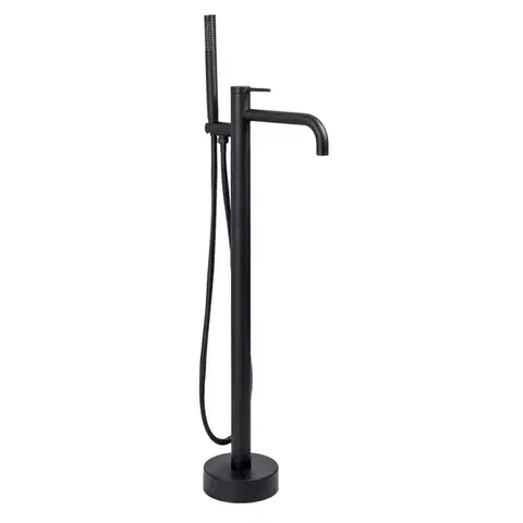Kúpeľňové batérie REA - Voľne stojaca batéria Clif Black REA-B7501