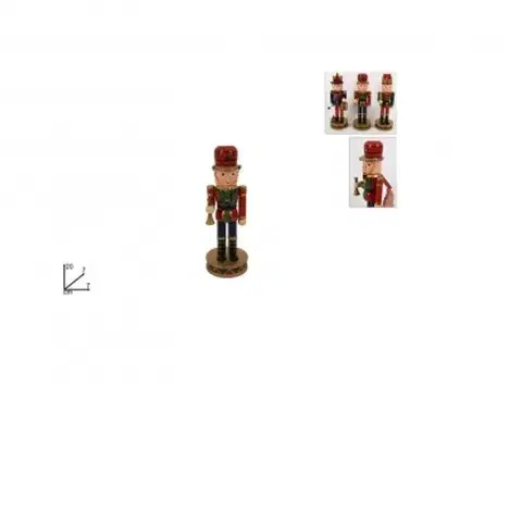 Sošky, figurky - postavy MAKRO - Luskáčik 20cm rôzne druhy