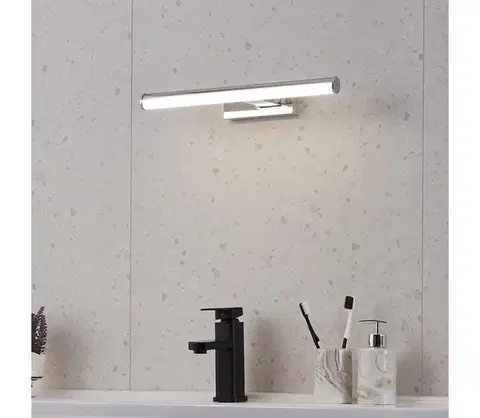 Kúpeľňové zrkadlá Eglo 97081 - LED kúpeľňové osvetlenie zrkadla VADUMI LED/7,4W/230V IP44 97081