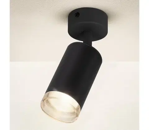 Svietidlá BRILAGI - Kúpeľňové bodové svietidlo SELE 1xGU10/30W/230V IP44 čierna WO-T2-B-OEM